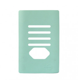 Placa P/ 4 Interruptores + Tomada (especial) - Novara Glass Siciliano